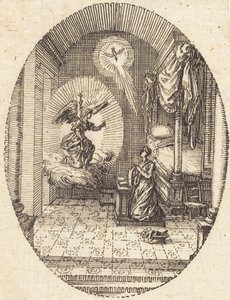 受胎告知 作： Jacques Callot