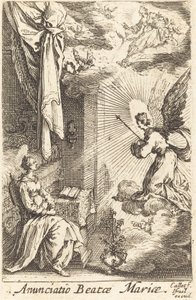 受胎告知 作： Jacques Callot