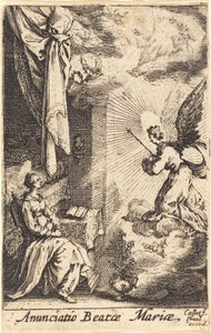 受胎告知 作： Jacques Callot