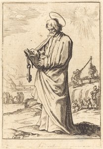 使徒ペテロ 作： Jacques Callot