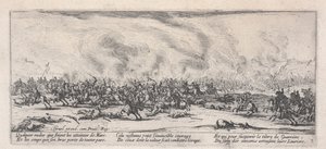 戦い（ラ・バタイユ）、「戦争の悲惨さ」から 作： Jacques Callot