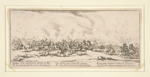 The Battle, from The Miseries and Disasters of War 作： Jacques Callot