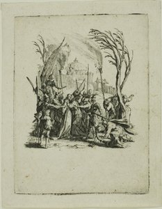 小さな情熱からの裏切り 作： Jacques Callot