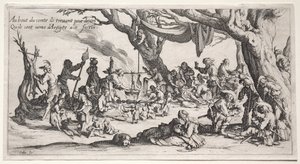 ボヘミアンズ: 立ち寄り場所: ボヘミア人の饗宴 作： Jacques Callot