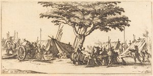 1633年頃の「ザ・キャンプ」。 作： Jacques Callot