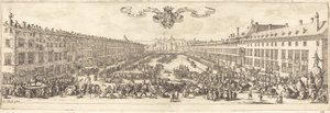 1621年以降のナンシーのカリエール。 作： Jacques Callot