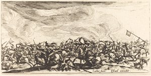 剣を使った騎馬戦 作： Jacques Callot
