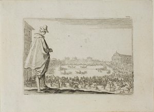 「カプリース」より「サンタマリアの戦車競走」 作： Jacques Callot