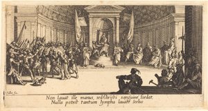 死の宣告』1618年頃。 作： Jacques Callot
