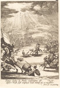 聖パウロの回心 作： Jacques Callot
