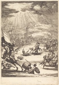 聖パウロの回心 作： Jacques Callot