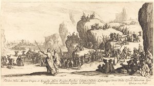 紅海の交差点 作： Jacques Callot