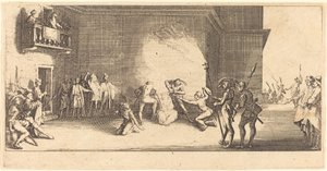 いばらの冠 作： Jacques Callot