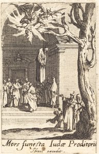 ユダの死 作： Jacques Callot