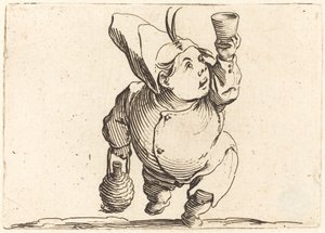酒飲み、正面図 作： Jacques Callot