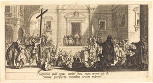 Ecceホモ、c。 1618年。 作： Jacques Callot