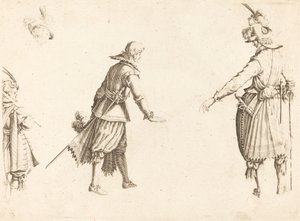 軍隊の登録 作： Jacques Callot