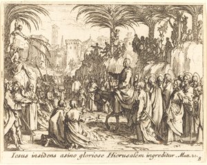 エルサレムへの参入 作： Jacques Callot