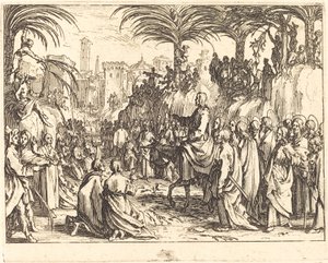 エルサレムへの参入 作： Jacques Callot