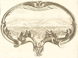 扇風機、1619年。 作： Jacques Callot