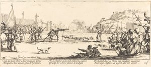 射撃隊 作： Jacques Callot
