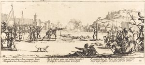 射撃隊 作： Jacques Callot