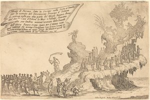 パルナッソス山の山車 作： Jacques Callot
