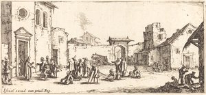 病院 作： Jacques Callot
