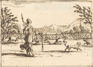 ハントレス。 作： Jacques Callot