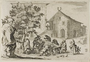 ザ・イン、ザ・カプリスより 作： Jacques Callot