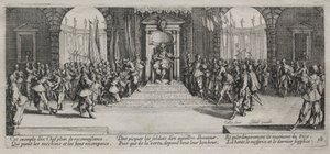 戦争の大惨事 報償の分配 作： Jacques Callot