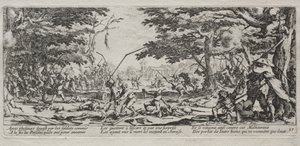 戦争の大惨事：農民の復讐 作： Jacques Callot