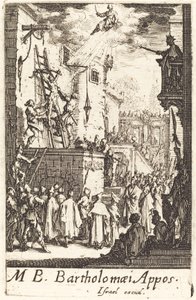 聖バーソロミューの殉教、c。 16341635。 作： Jacques Callot