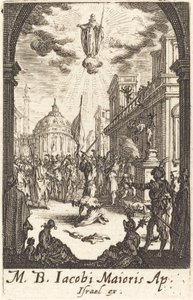 セント・ジェームズ・メジャーの殉教、c。 16341635。 作： Jacques Callot