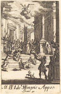 小聖ヤコブの殉教、16341635年頃。 作： Jacques Callot