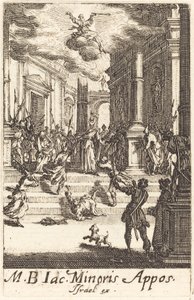セントジェームズマイナーの殉教、c。 16341635。 作： Jacques Callot