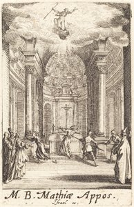 聖マティアスの殉教、c。 16341635。 作： Jacques Callot