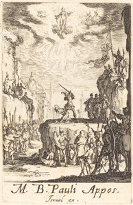 聖パウロの殉教 作： Jacques Callot