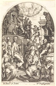 聖ペテロの殉教 作： Jacques Callot