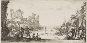 聖セバスチャンの殉教 作： Jacques Callot
