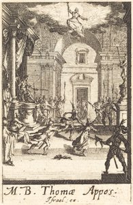 聖トマスの殉教 作： Jacques Callot