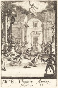聖トマスの殉教 作： Jacques Callot