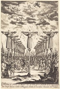 日本の殉教者 作： Jacques Callot