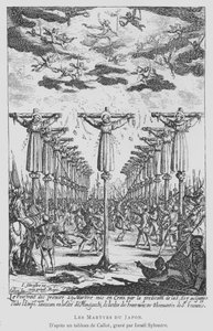 日本の殉教者 作： Jacques Callot