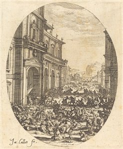 無辜の虐殺 作： Jacques Callot