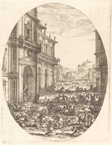 イノセントの虐殺、c。 16181620。 作： Jacques Callot