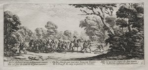 戦争の災難：悪人の逮捕、1633年。