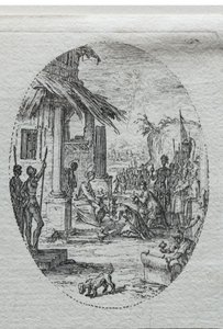 情熱の謎：王たちの崇拝 作： Jacques Callot