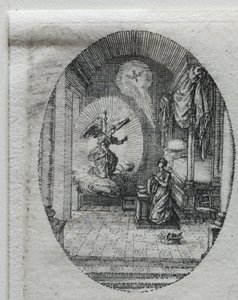 情熱の謎：受胎告知 作： Jacques Callot