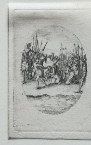 情熱の神秘：十字架を運ぶ 作： Jacques Callot